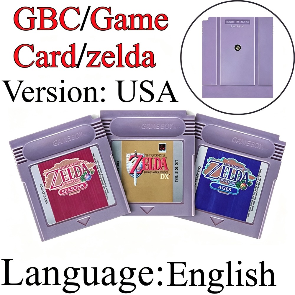Board Game Zelda - Игровая карта GBC The Legend of