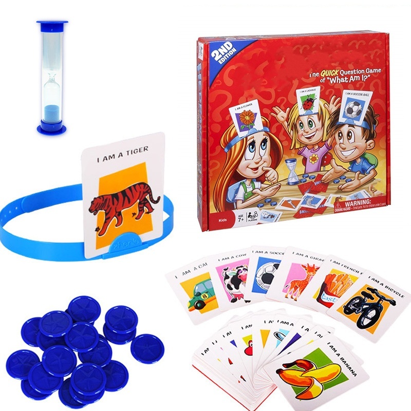 Board Game Who Is It - Детские забавные карты, настольная игра, игрушка