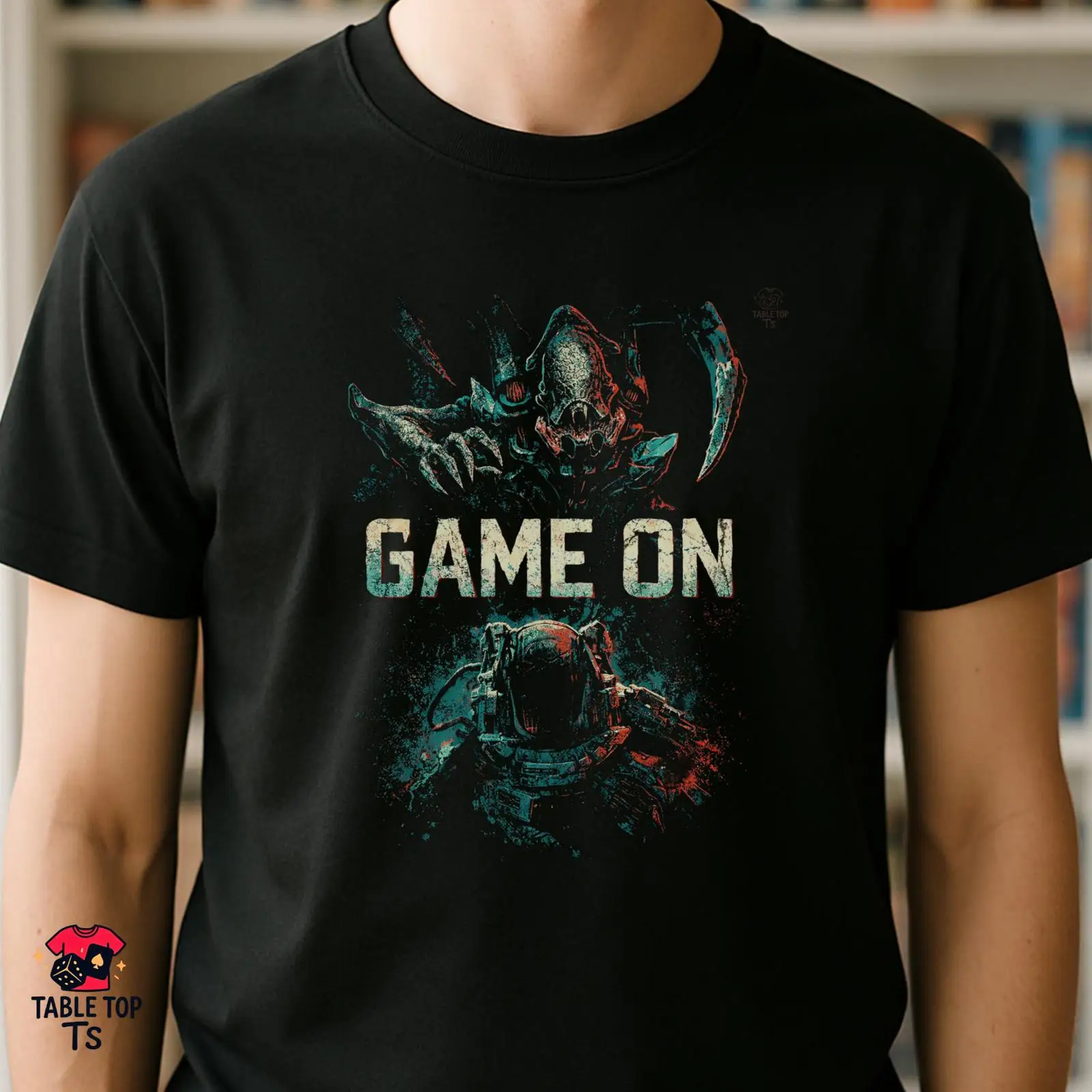Board Game Nemesis - Футболка GAME ON в стиле ретро,