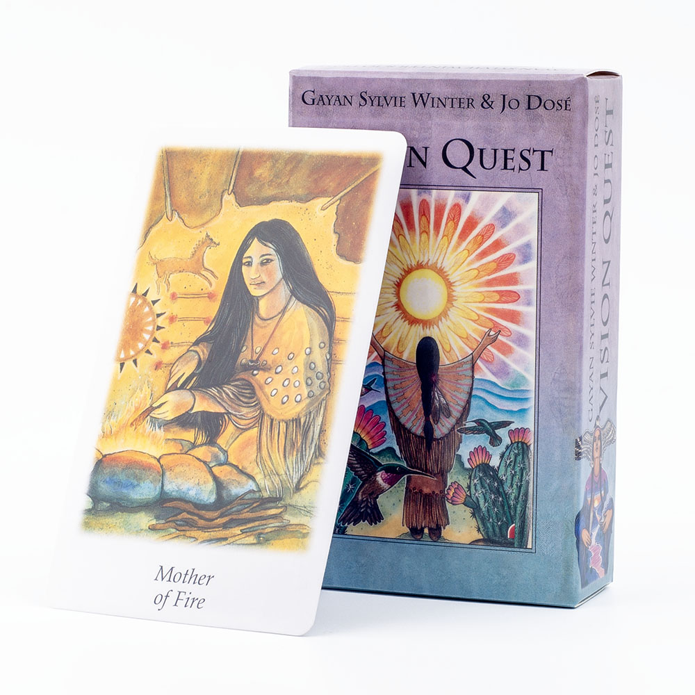 Board Game Quest - 78-карточная колода Таро Vision Quest для