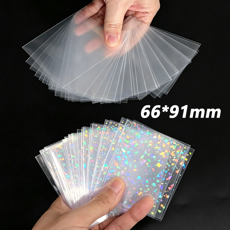 Card Sleeves Protector - Голографические защитные пакеты для карт 66x91
