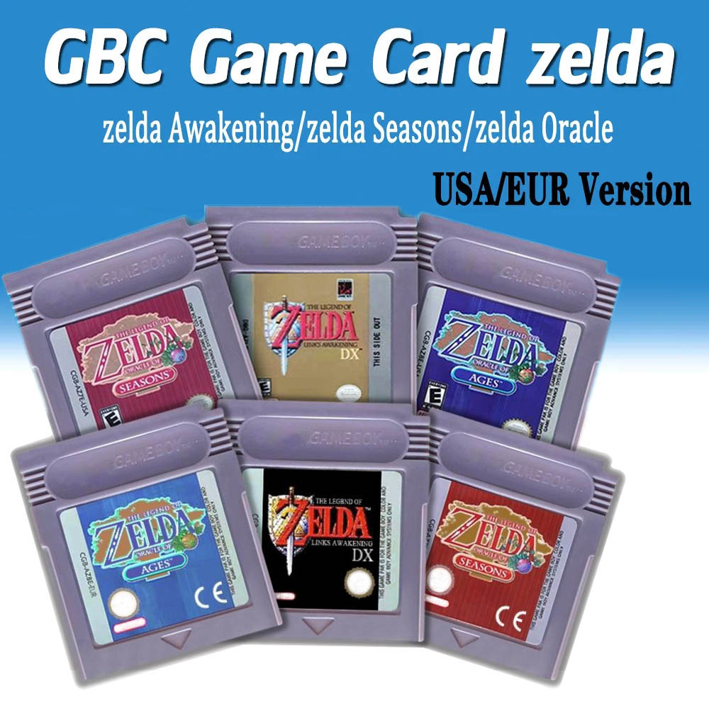 Board Game Zelda - Игровая карта GBC The Legend of