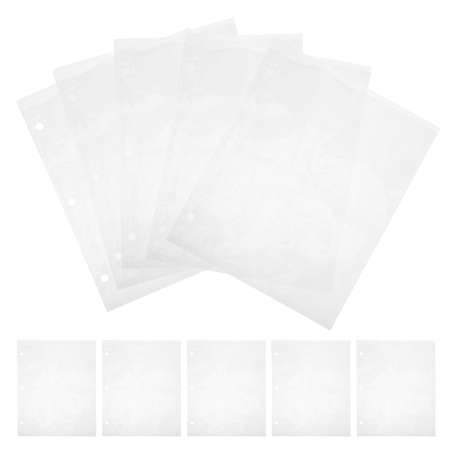 Card Sleeves Protector - 10 шт. прозрачных пластиковых вкладышей для