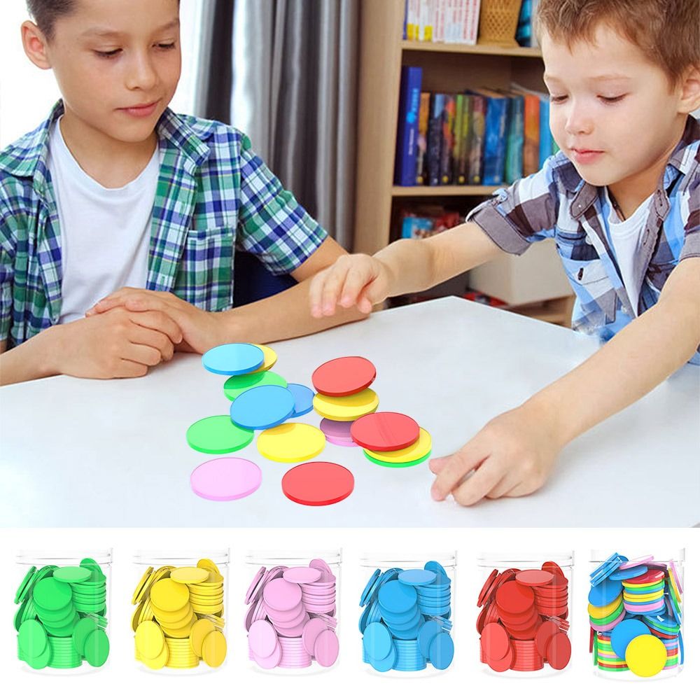 Board Game Economy - 100 шт. пластиковых счетных фишек для