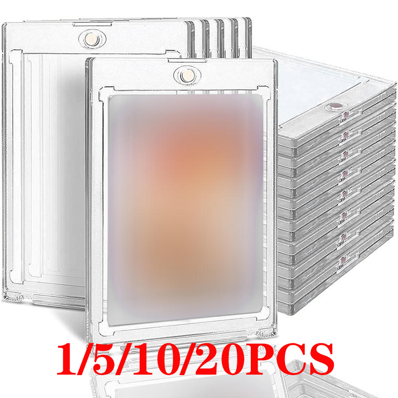 Card Sleeves Protector - Магнитные держатели для коллекционных карточек, жесткий
