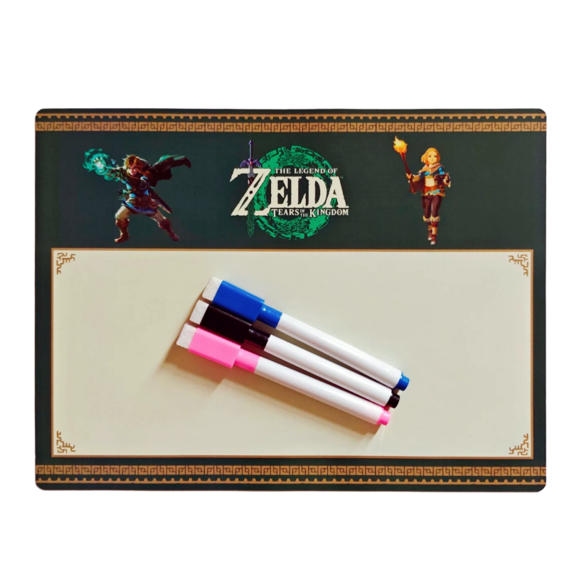 Board Game Zelda - Многоразовая магнитная доска-планировщик для холодильника The