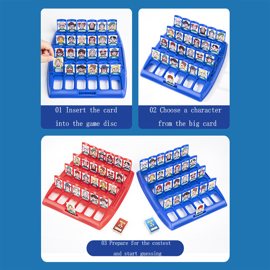Настольная игра «Угадай, кто я – обзор и цена Board Game Who Is It