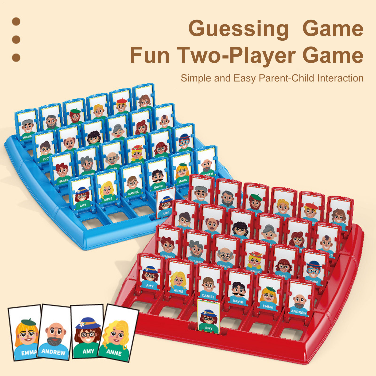 Развивающая игрушка для двух и – обзор и цена Board Game Who Is It