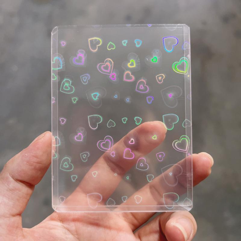10 шт. голографических лазерны – обзор и цена Card Sleeves Protector