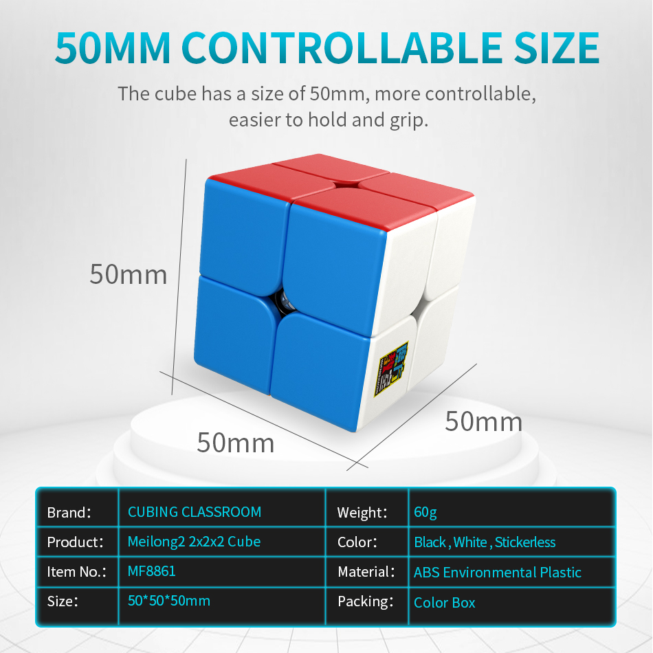 [ECube] MoYu Meilong 2 2x2x2 M – обзор и цена Board Game For 2 People
