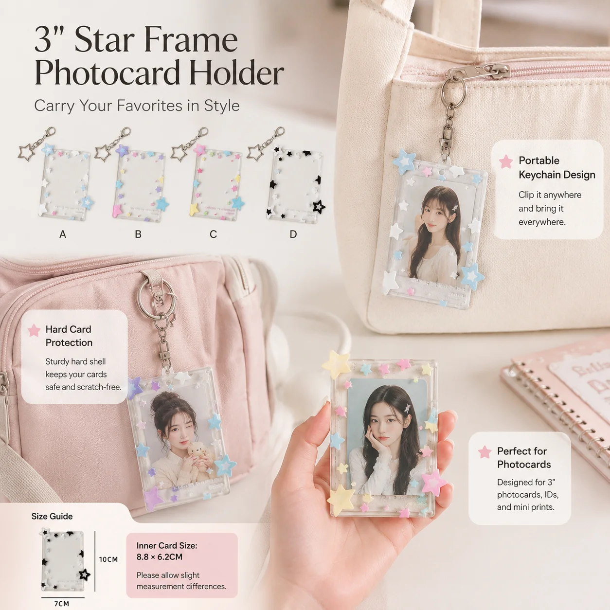 Держатель для фотокарточек Sta – обзор и цена Card Sleeves Protector