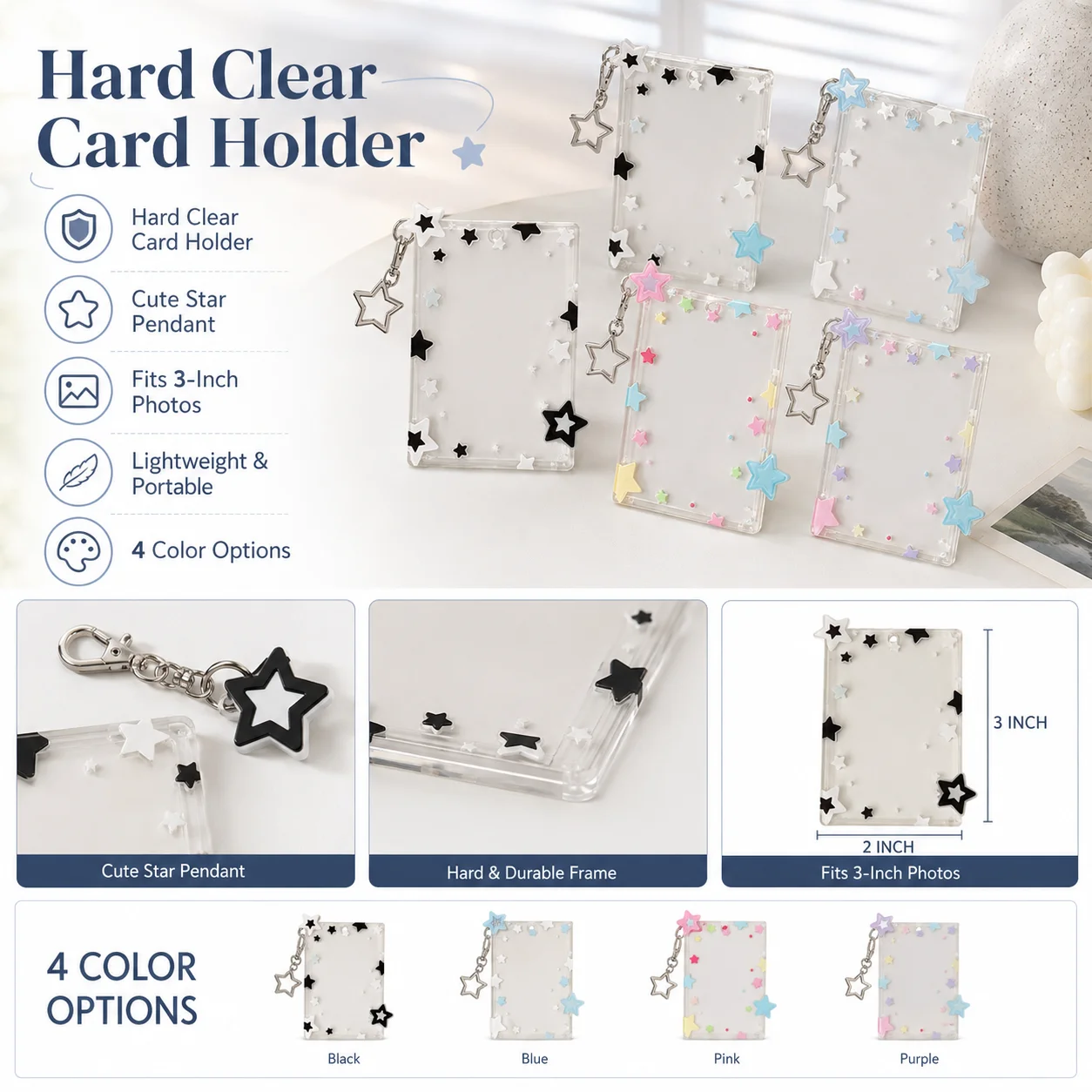 Держатель для фотокарточек Sta – обзор и цена Card Sleeves Protector